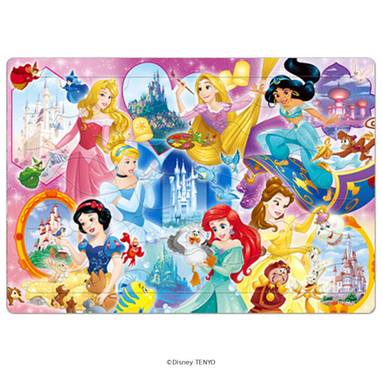 60ピース プリンセスのおしろ（ディズニープリンセス）