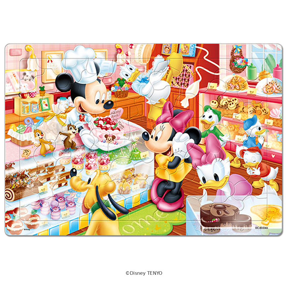 80ピース ミッキーのケーキやさん