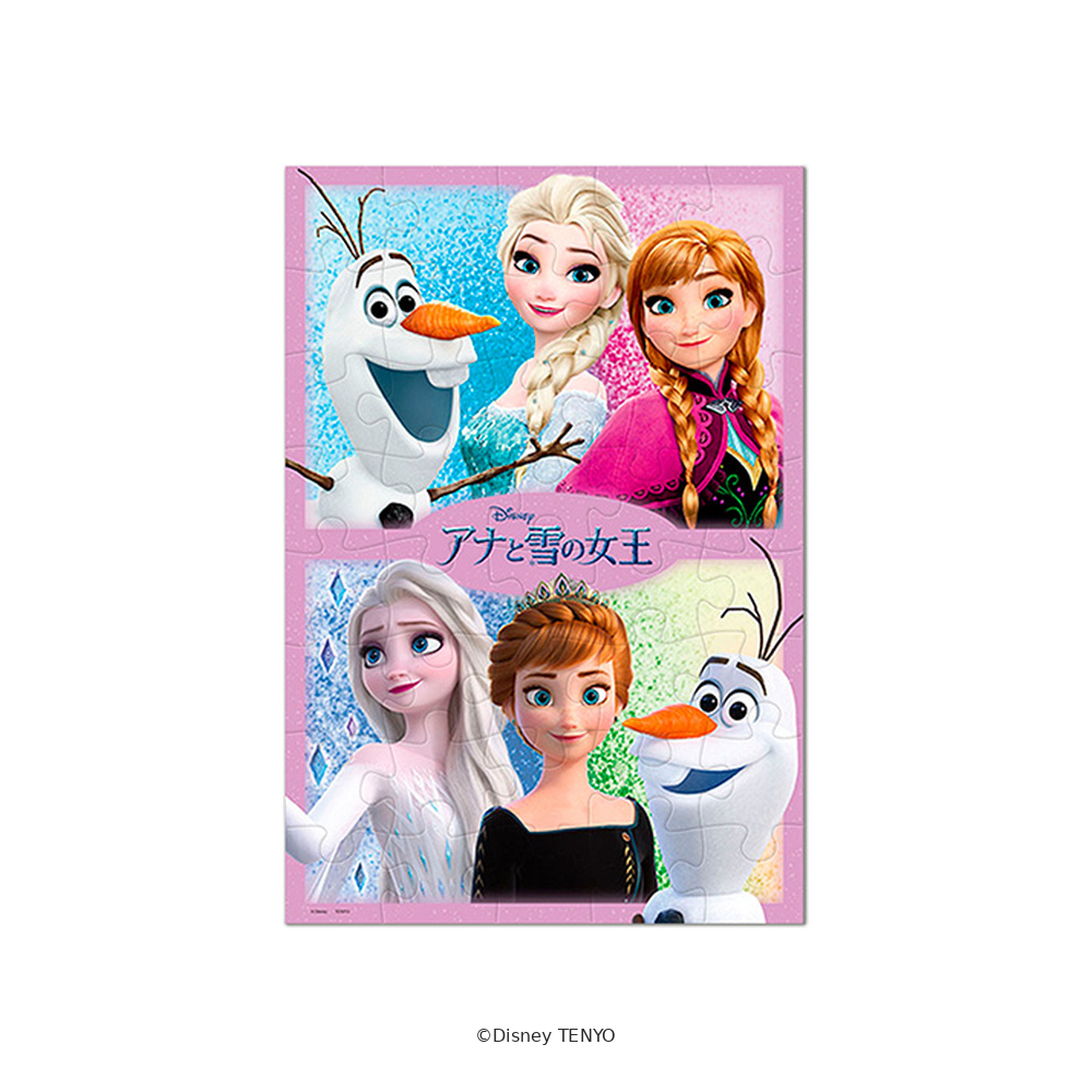 40ピース アナとエルサとオラフ