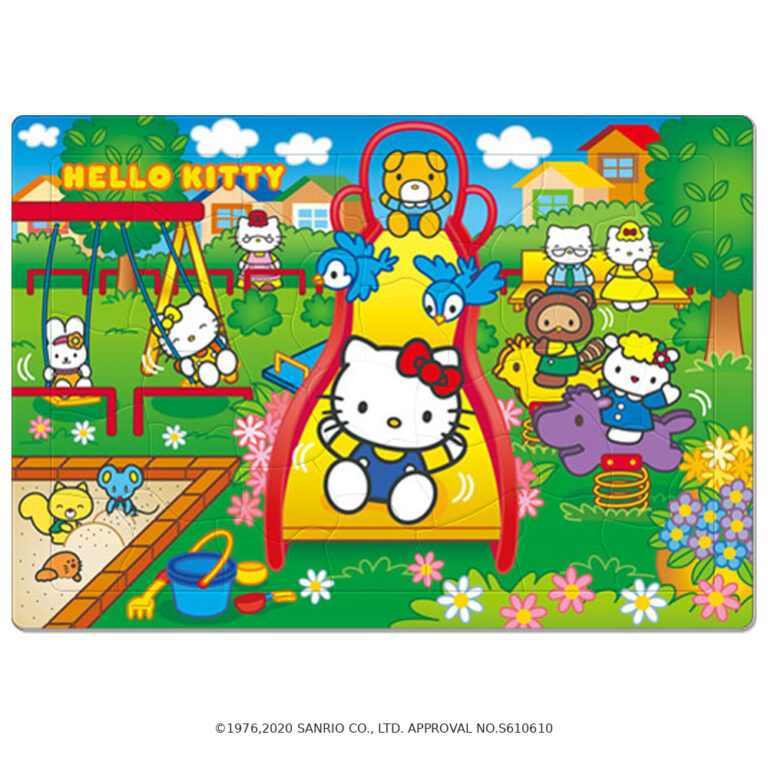 40ピース ハローキティのこうえんだいすき