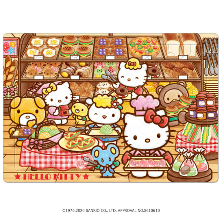 80ピース ハローキティのたのしいパン屋さん